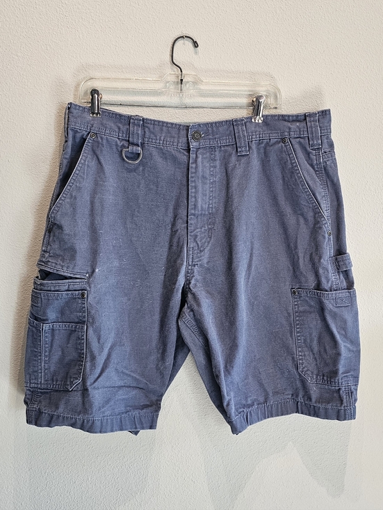 CE Schmidt Workwear Other - Men's Schmidt Utility Cargo Shorts - Blue, Size 38